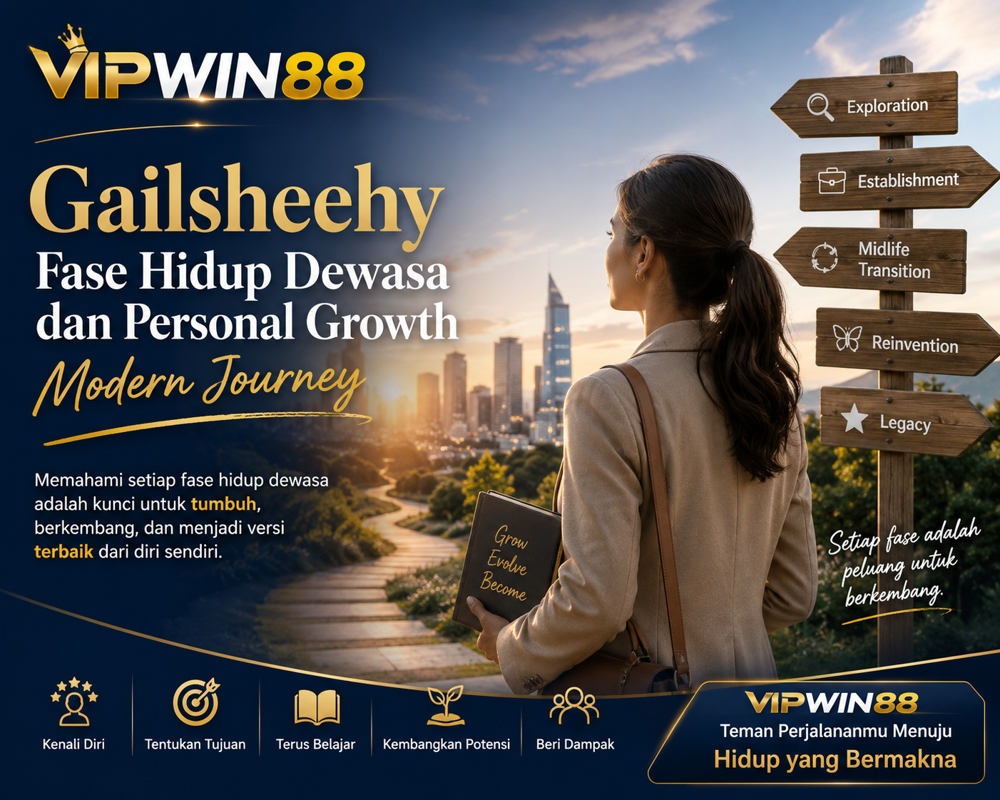 Vipwin88 - Gailsheehy Fase Hidup Dewasa dan Personal Growth Modern Journey Vipwin88 - Gailsheehy Fase Hidup Dewasa dan Personal Growth Modern Journey